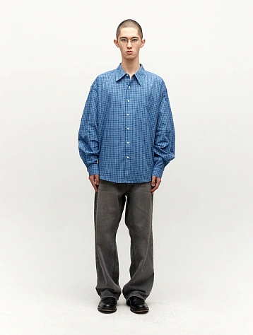 Рубашка COOR Alternate Check Oversized Blue Check