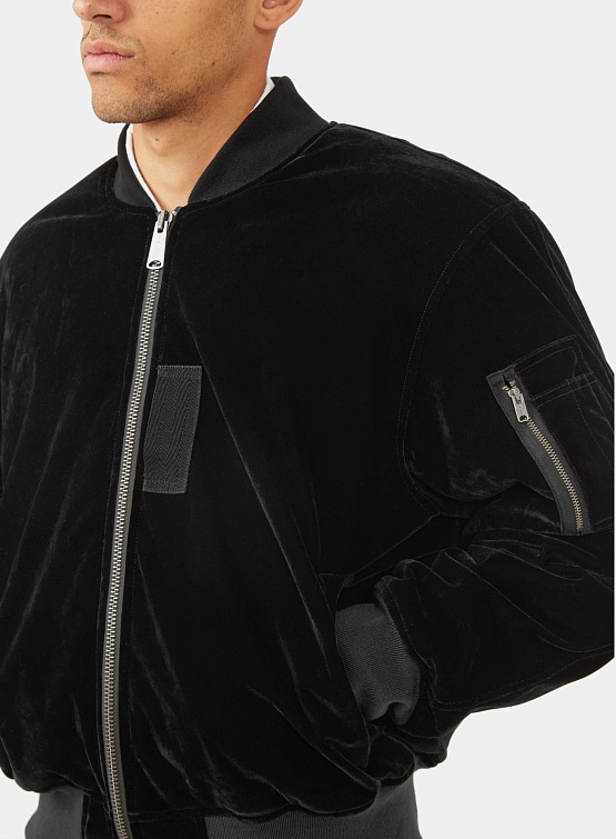 Бомбер Garbstore Flight Jacket Black