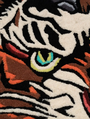 Ковер MAHARISHI 1551 Tiger Dragon Head Multi