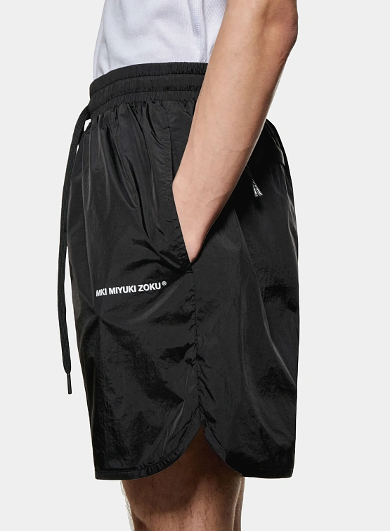 Шорты MKI MIYUKI ZOKU Active Nylon Shorts Black