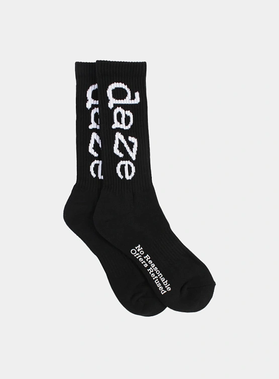 Носки Daze Logo Socks Black