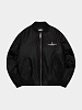 Бомбер LMC Wheel MA-1 Jacket Black