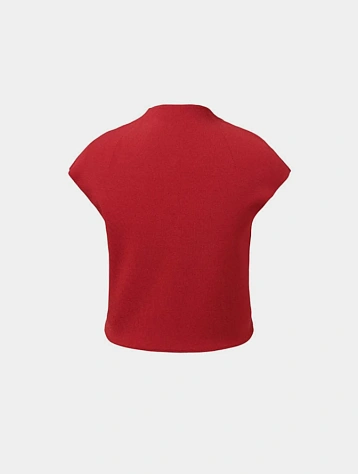 Женский кардиган AMOMENTO Wholegarment Cap Sleeve Red