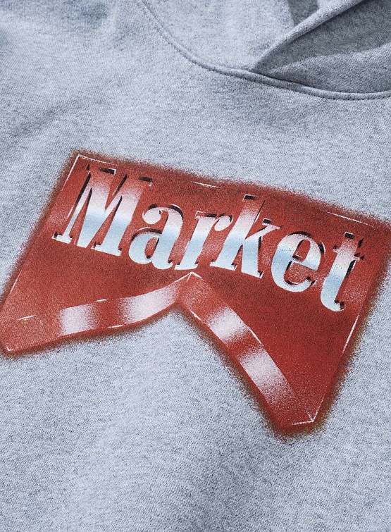 Худи MARKET Bullrider Hoodie Ash