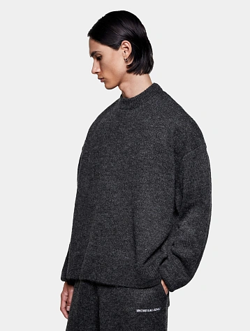 Свитшот MKI MIYUKI ZOKU Mohair Blend Knit Charcoal