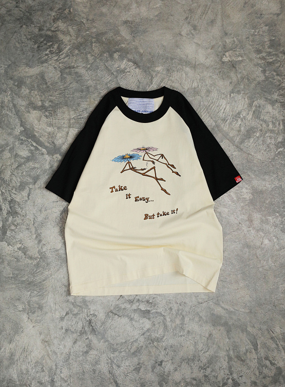 Футболка Jungles Jungles Take It Easy Black/White