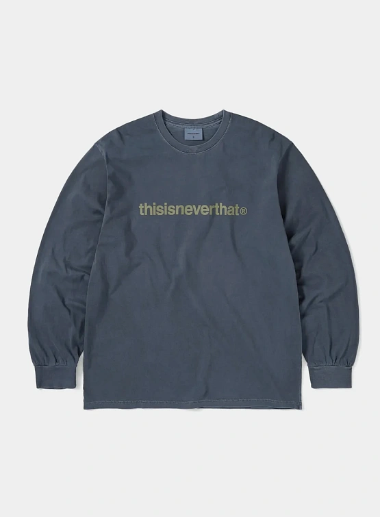 Лонгслив thisisneverthat T-Logo L/S Tee Warm Blue
