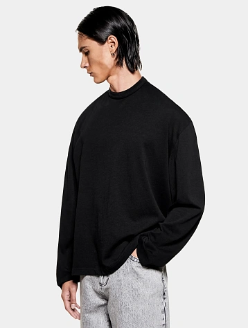 Лонгслив MKI MIYUKI ZOKU 220 Gsm Slub Black