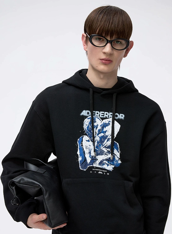Худи ADERERROR Hoodie Product. 32 Black