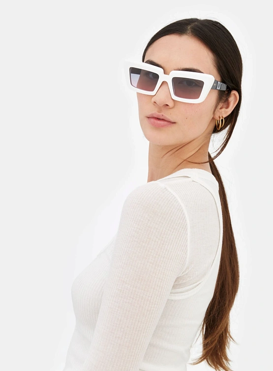 Очки RETROSUPERFUTURE Coccodrillo White