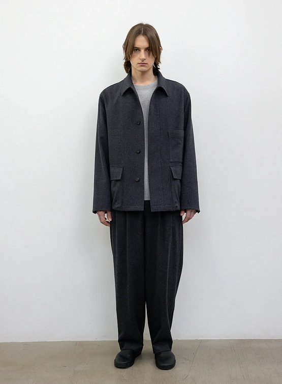 Полупальто LE17SEPTEMBRE Wool Field Gray