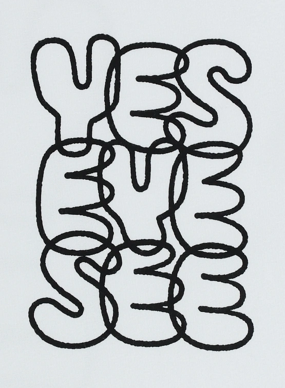 Футболка YESEYESEE C-Logo Tee White