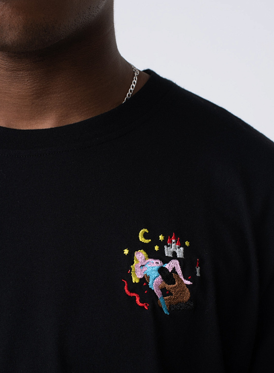 Футболка Carne Bollente Middle Edging Black