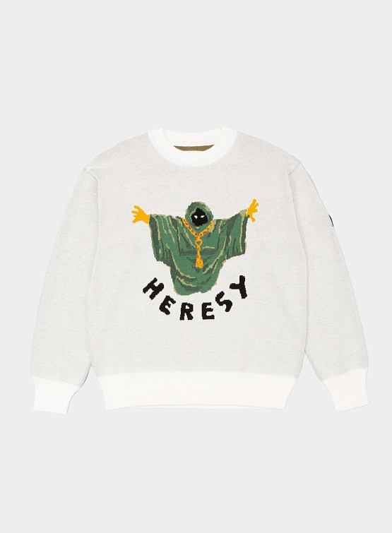 Джемпер Heresy Wizard Knit Off white