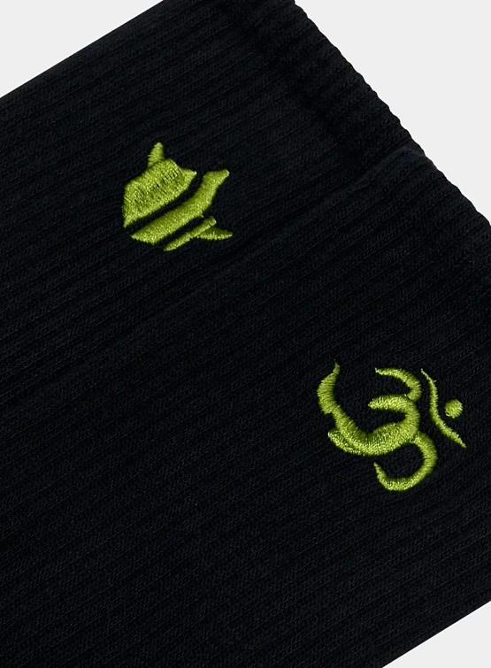 Носки MAHARISHI 1497 Om Temple Tabi Olive/Black/White