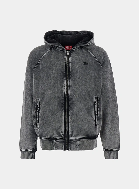 Зип-худи Diesel S-Alt-Zip-Show Grey