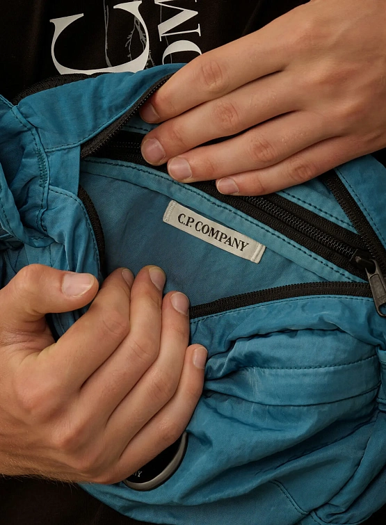Сумка C.P. Company Nylon B Lens Crossbody Aegean Blue