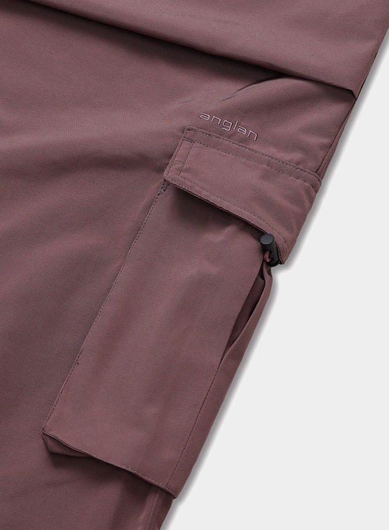 Брюки ANGLAN Below Cargo Parachute Pant Indi Pink