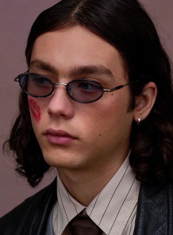 Очки Bonnie Clyde Voodoo Silver Black Tortoise & Blue Gradient