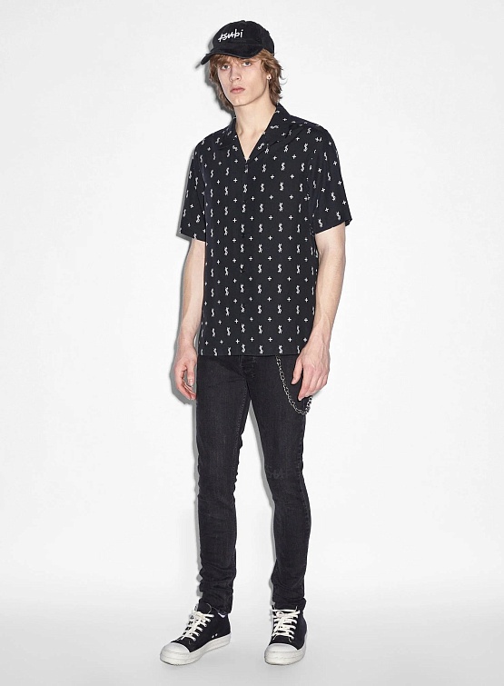 Рубашка Ksubi Allstar Resort Ss Shirt Black