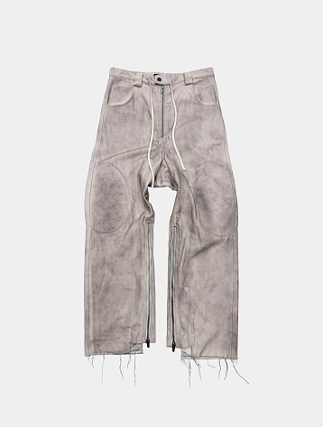 Брюки ARNODEFRANCE Dirty Biker Pants White