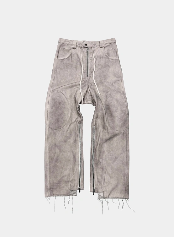 Брюки ARNODEFRANCE Dirty Biker Pants White
