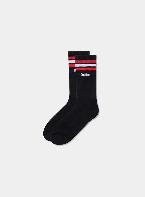 Носки Butter Goods Stripe Socks Black