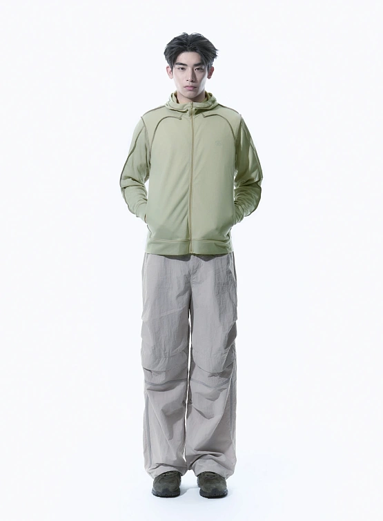 Зип-худи SAN SAN GEAR Overlock Mesh Light Green