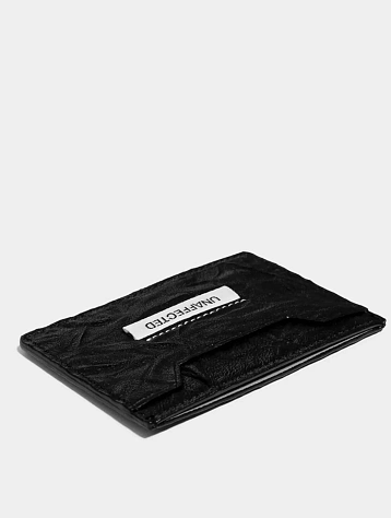 Кардхолдер UNAFFECTED Logo Label Black