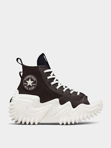 Кеды Converse Run Star High Top Velvet Brown