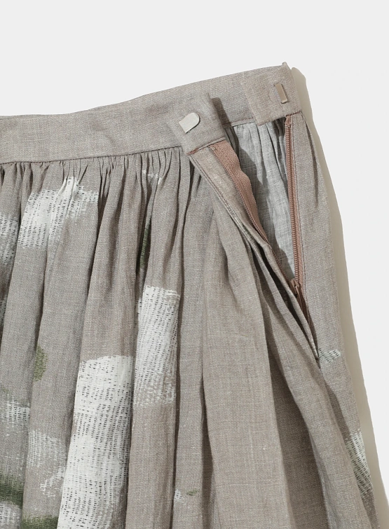 Юбка UNDERCOVER Linen Hopsack Natural Base