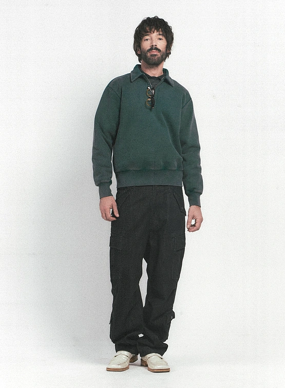 Халф-зип EASTLOGUE Scout Pullover Vintage Green