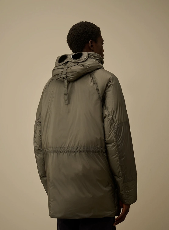 Пуховик C.P. Company Down Shield Goggle Gunmetal