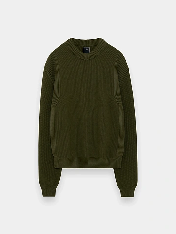 Свитер MAHARISHI 1462 Maharishi Knitted Crew Olive