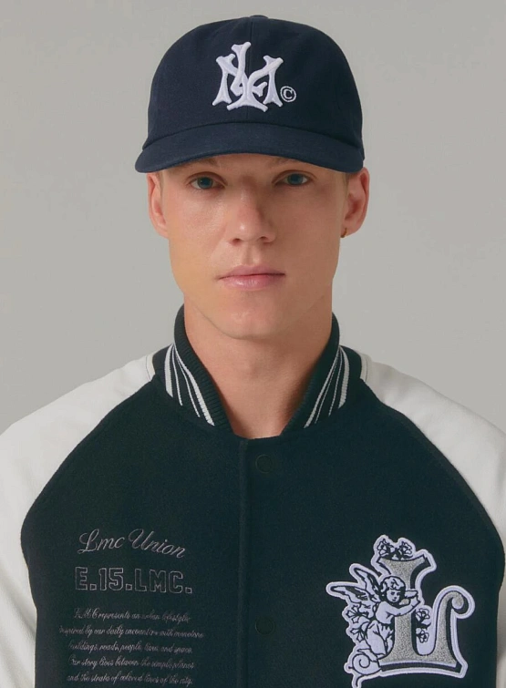 Кепка LMC Baseball Applique 6 Panel Cap Navy