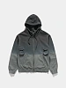 Зип-худи UNAFFECTED Dyed 4P Zip-Up Charcoal