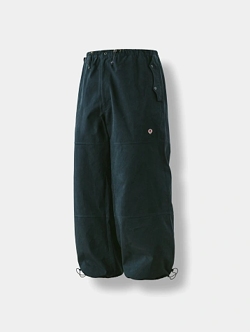 Брюки ANGLAN Advance Wappen String Panel Pants Forest Green