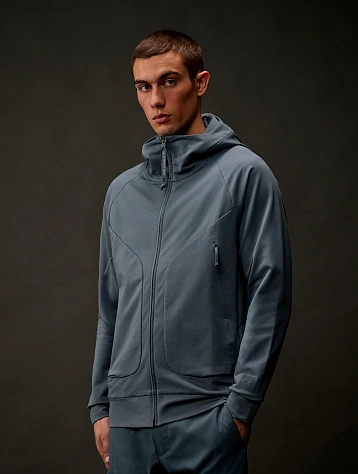 Зип-худи C.P. Company Diagonal Raised Orion Blue
