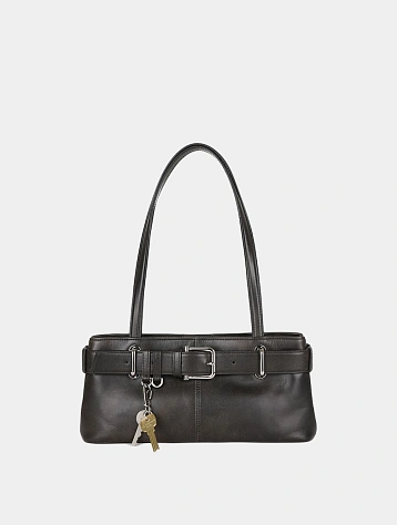 Сумка OSOI Shoulder Brocle Mini Stain Brown