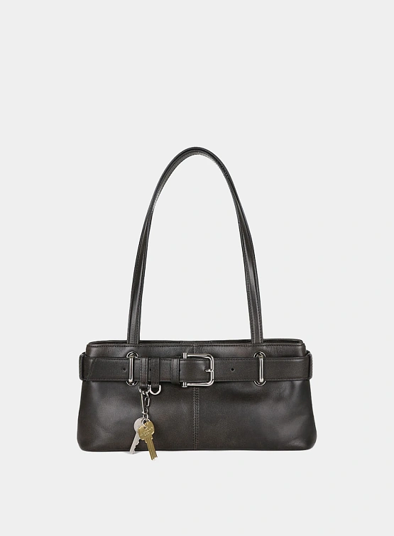 Сумка OSOI Shoulder Brocle Mini Stain Brown