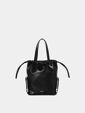 Сумка JUUN.J Leather Bucket Bag-Black