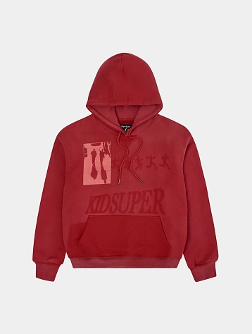 Худи KidSuper Sun Faded Red