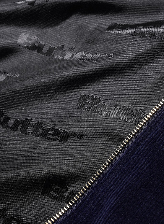 Овершот Butter Goods Corduroy Zip Thru Navy