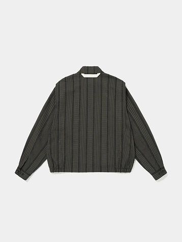 Овершот MERELY MADE Premium Banshu-Ori Fringe Check Black