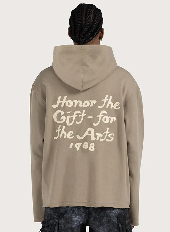Худи HONOR THE GIFT "Why Not" Taupe