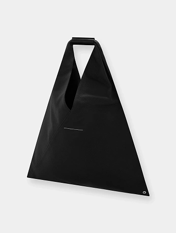 Сумка MM6 Maison Margiela Japanese Medium Tote Bag Leather Black