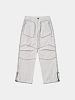 Брюки SAN SAN GEAR Webbing Patched Pants White