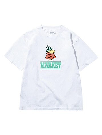 Футболка MARKET Peanuts Puffer T-Shirt Ecru