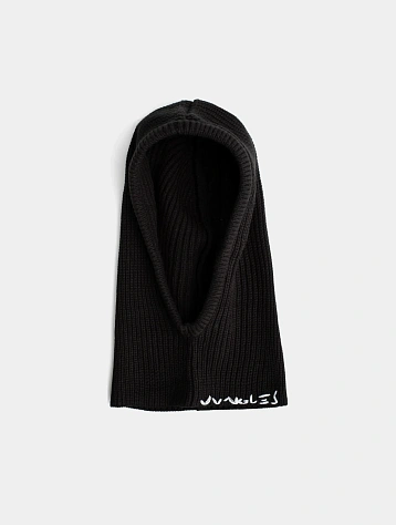 Балаклава Jungles Jungles Knit Logo Balaclava Black