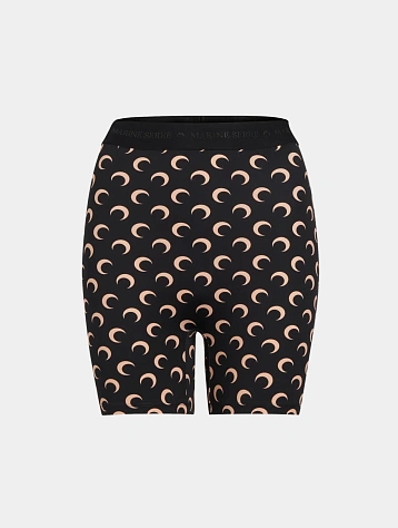 Женские шорты Marine Serre Recycled Moon Jersey Mini Inverse Tan